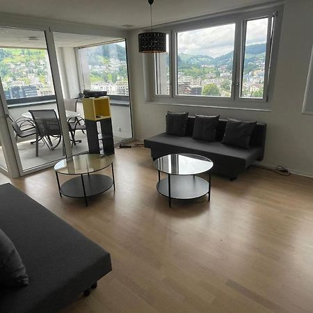 Dream View Apt With Homecinema Netflix & Loggia Lucerna Esterno foto