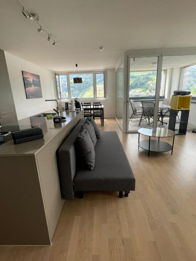 Dream View Apt With Homecinema Netflix & Loggia Lucerna Esterno foto